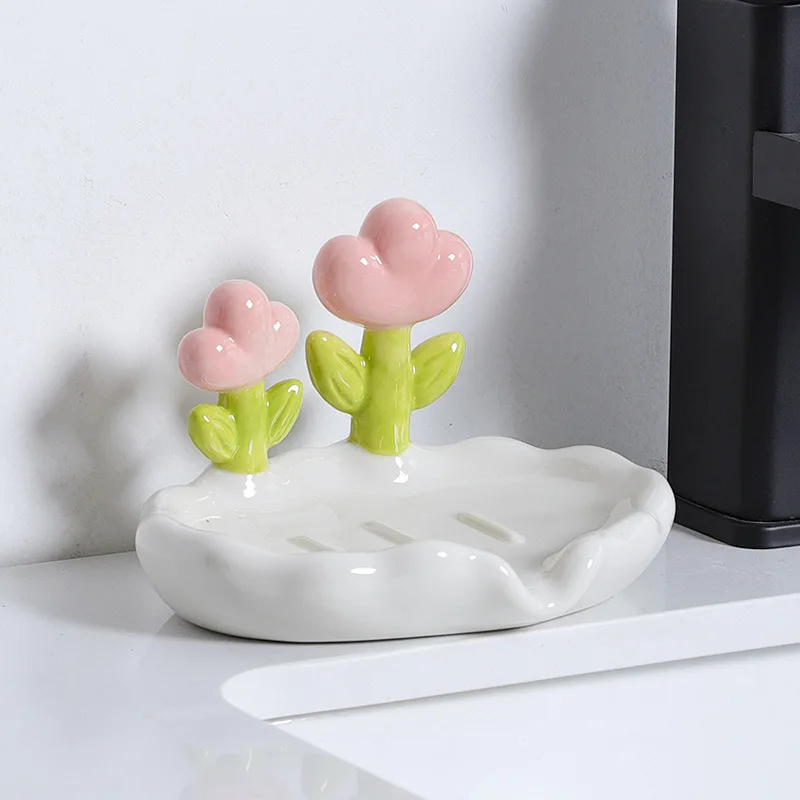 Lovely Decorative Flower Soap Dish