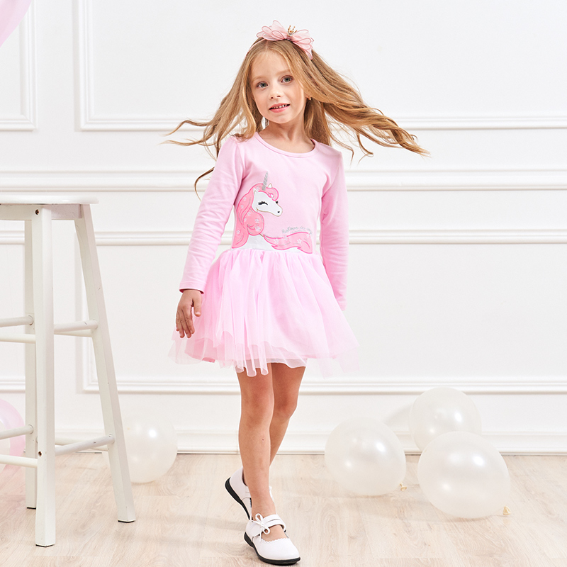 Lovely Long-Sleeve Kids Dress Lovely Long-Sleeve Kids Dress