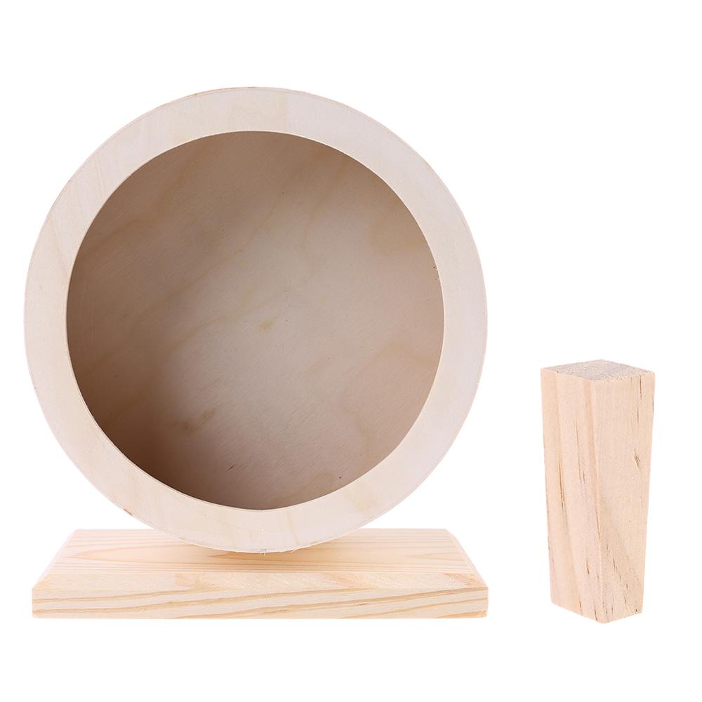 Low Noise Wooden Hamster Wheel