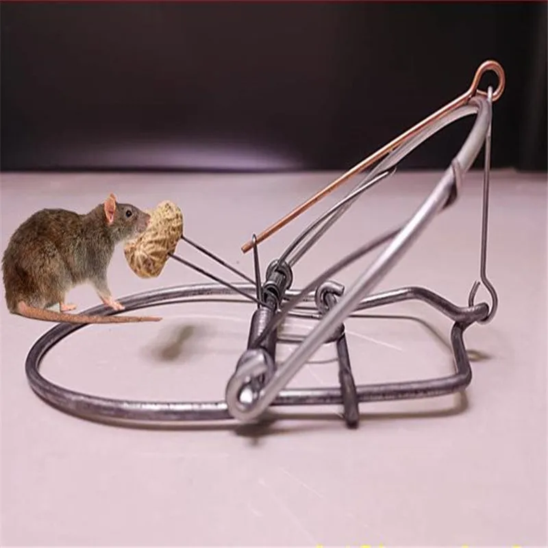 Lron Mousetrap Mouse trap Vole yellow weasel Insect trap Metal materials can be used repeatedly Capture pests Lron Mousetrap Mouse trap Vole yellow weasel Insect trap Metal materials can be used repeatedly Capture pests