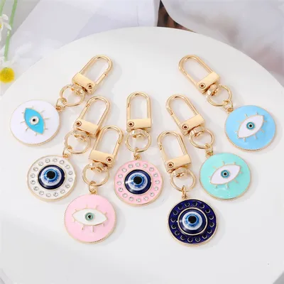Lucky Evil Eye Keychain