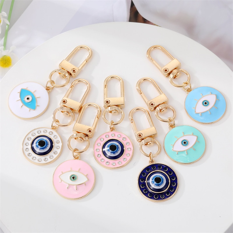 Lucky Evil Eye Keychain