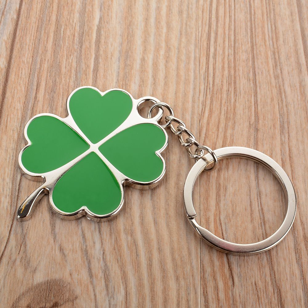 Lucky Four Leaf Clover Keychain