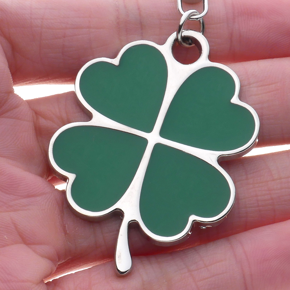 Lucky Four Leaf Clover Keychain