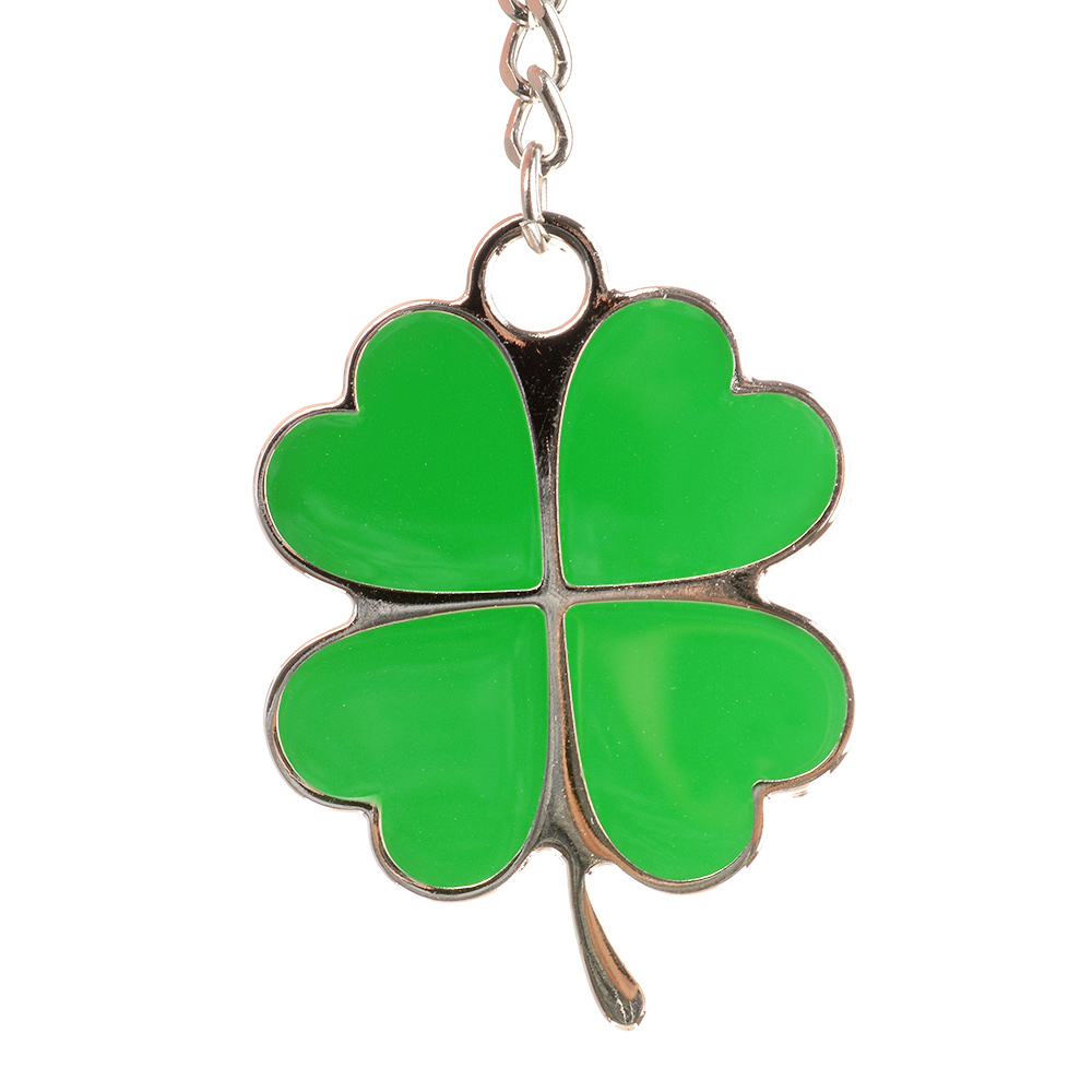 Lucky Four Leaf Clover Keychain