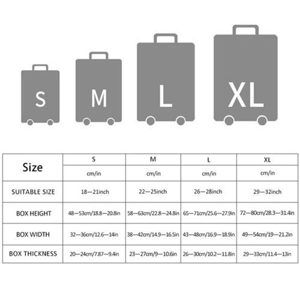Luggage Cover Protector Transparent PVC