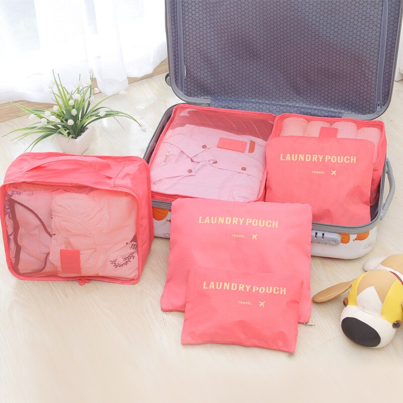 Luggage Packing Cubes (6 Pcs)