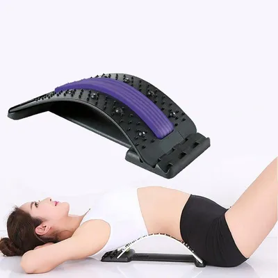 Lumbar Back Stretcher Adjustable Spine Support