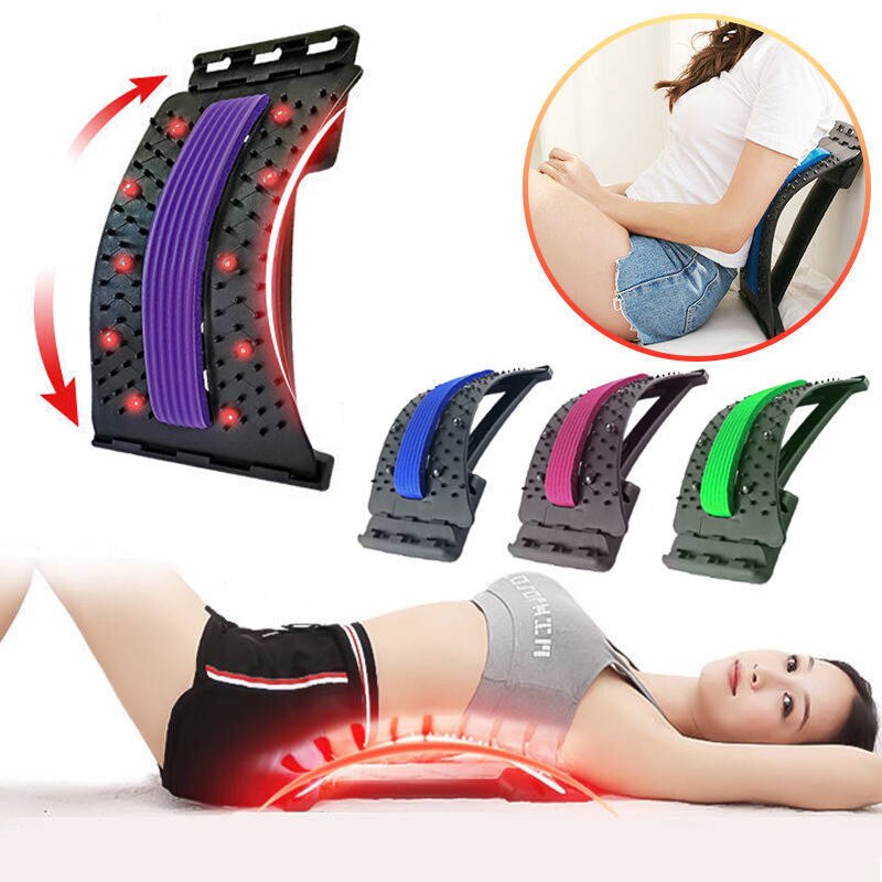 Lumbar Back Stretcher Adjustable Spine Support