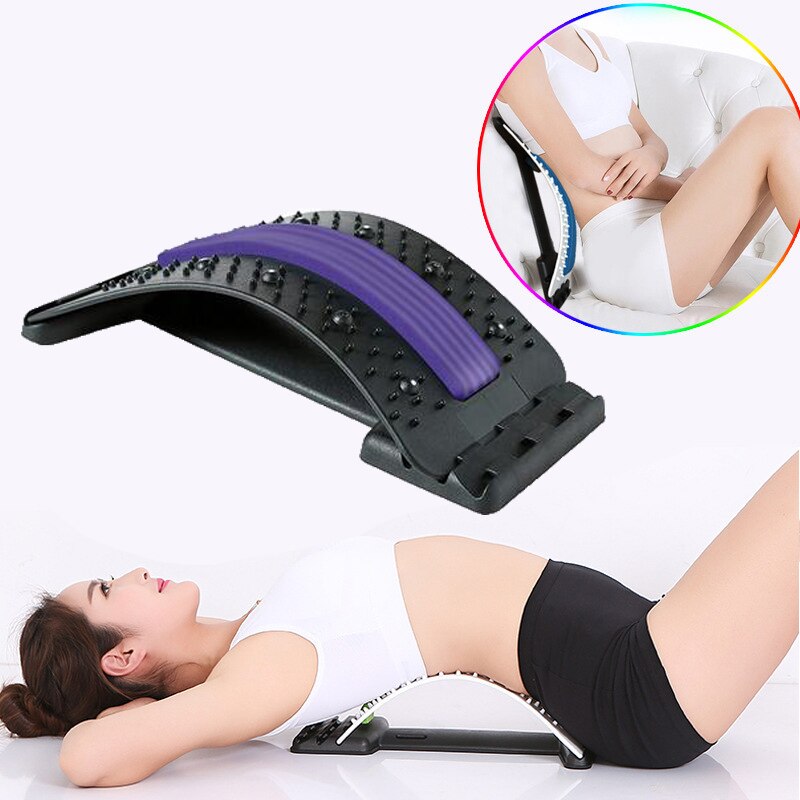 Lumbar Back Stretcher Adjustable Spine Support