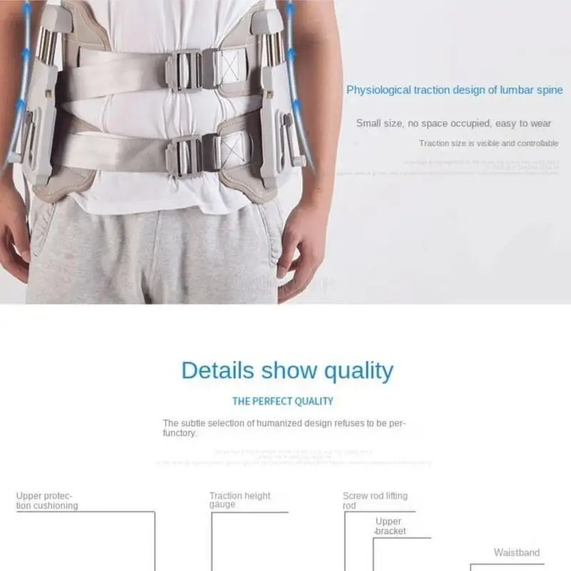 Lumbar Decompression Device Belt Tractor Lumbar Disc Traction Home Treatment of Lumbar Disc Herniation Lumbar Decompression Device Belt Tractor Lumbar Disc Traction Home Treatment of Lumbar Disc Herniation
