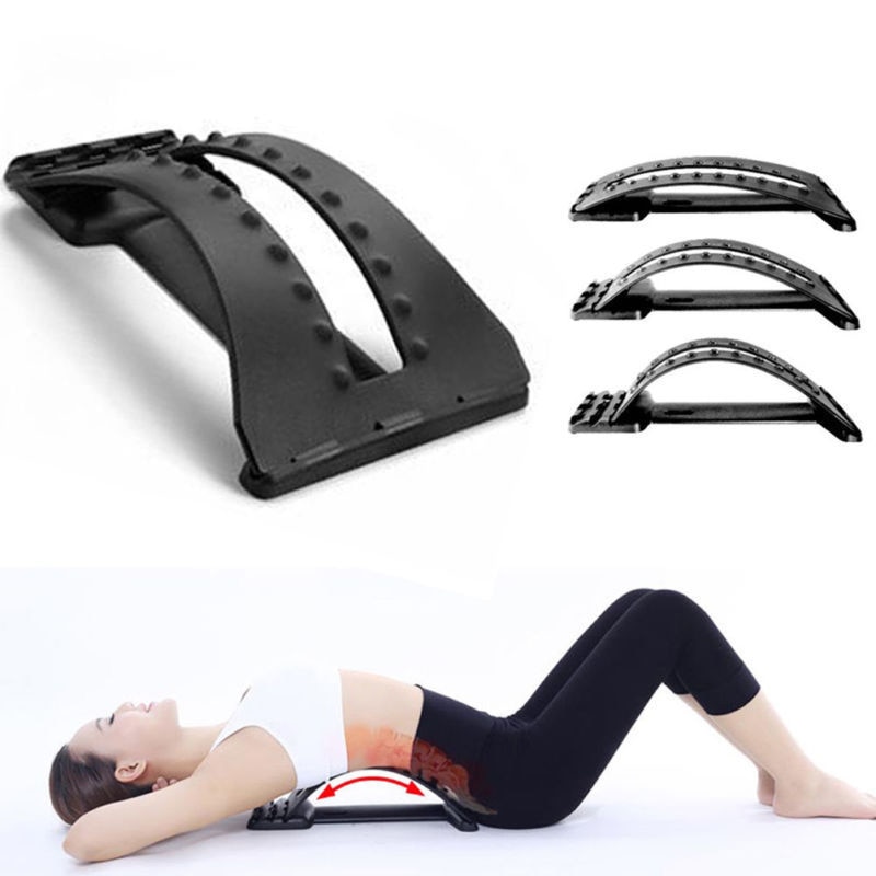 Lumbar Stretcher Fitness Back Massager Lumbar Stretcher Fitness Back Massager