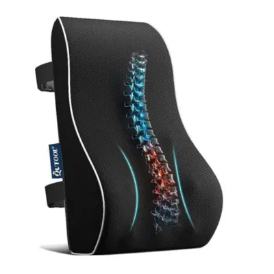 Lumbar Support Pillow for Office Chair Back Support Pillow for Car, Computer, Gaming Chair, Recliner Memory Foam Back Lumbar Support Pillow for Office Chair Back Support Pillow for Car, Computer, Gaming Chair, Recliner Memory Foam Back