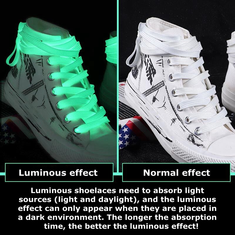 Luminous Glowing Shoelaces (1 Pair) Luminous Glowing Shoelaces (1 Pair)