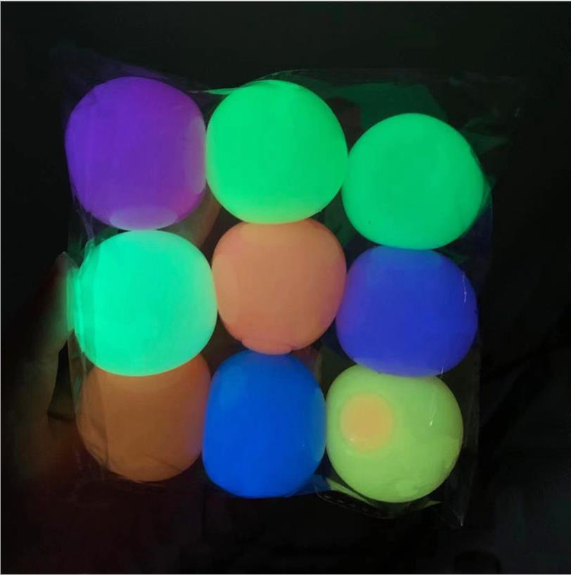 Luminous Sticky Ceiling Balls (6 Pcs)