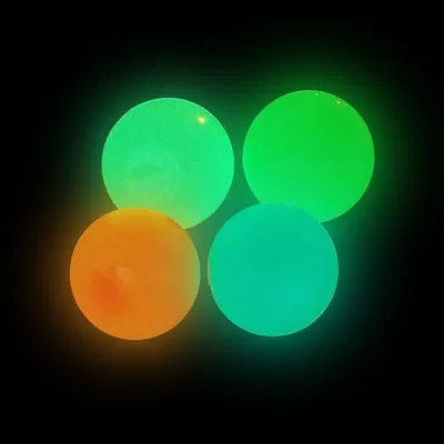 Luminous Sticky Wall Balls Catch and Throw Ball (Set of 4) Luminous Sticky Wall Balls Catch and Throw Ball (Set of 4)