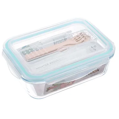 Lunch Box Glass Container