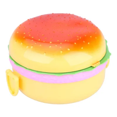 Lunch Container For Kids Hamburger Style