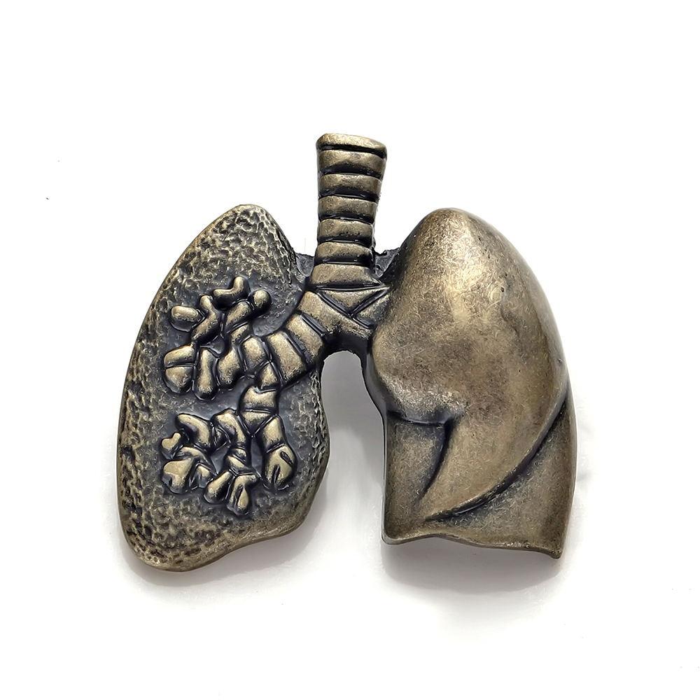 Lung Pin Metal Brooch Lung Pin Metal Brooch