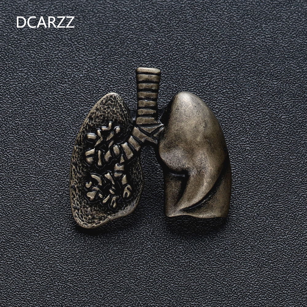 Lung Pin Metal Brooch