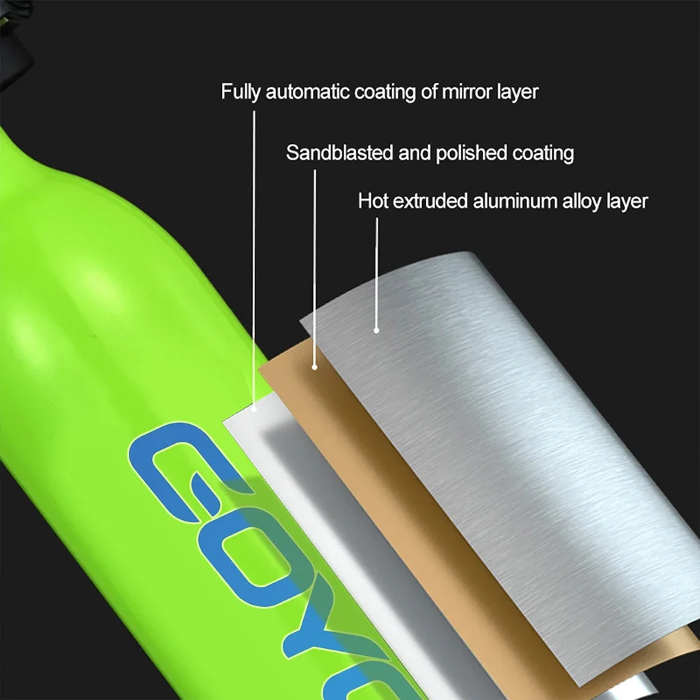 Lung Scuba Cylinder Diving Oxygen Tank In Underwater Breathing Apparatus Portable 0.5L Mini Diving Gear Accessories