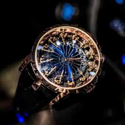 Luxurious and Elegant Men's Watch, Twelve Knights of the Round Table Watch, Wormhole Concept Non-Mechanical Watch for Luxurious and Elegant Men's Watch, Twelve Knights of the Round Table Watch, Wormhole Concept Non-Mechanical Watch for