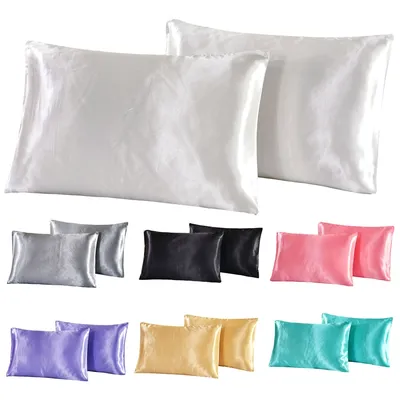 Luxurious Bedding Satin Pillow Cover