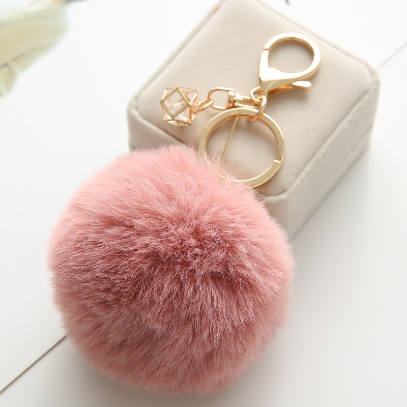 Luxurious Fluffy Ball Keychain Luxurious Fluffy Ball Keychain