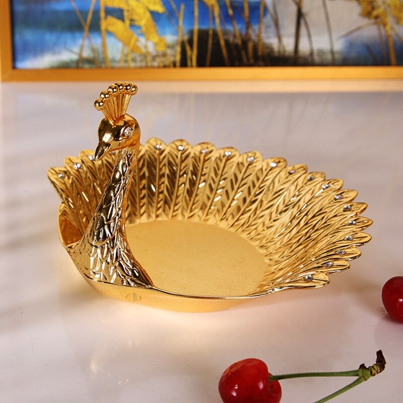 Luxurious Fruit Peacock Plate Luxurious Fruit Peacock Plate