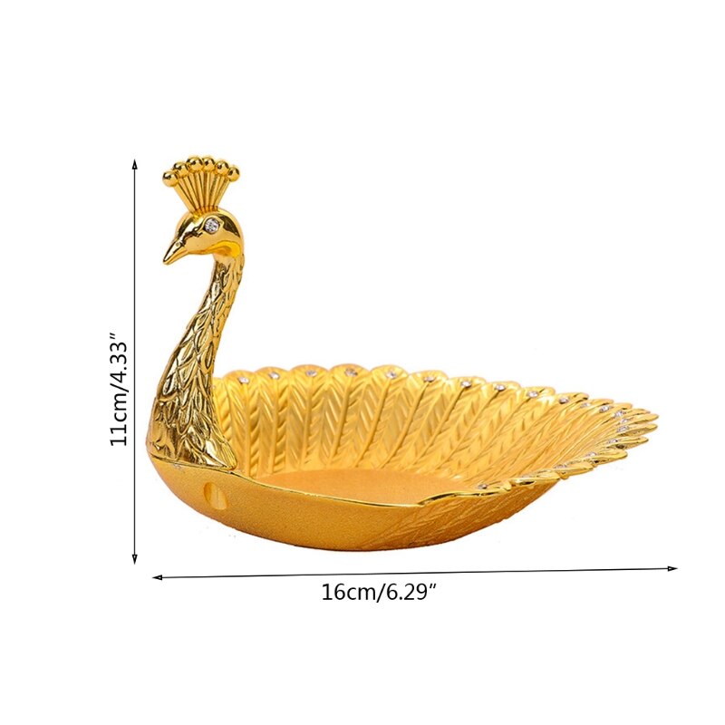 Luxurious Fruit Peacock Plate Luxurious Fruit Peacock Plate