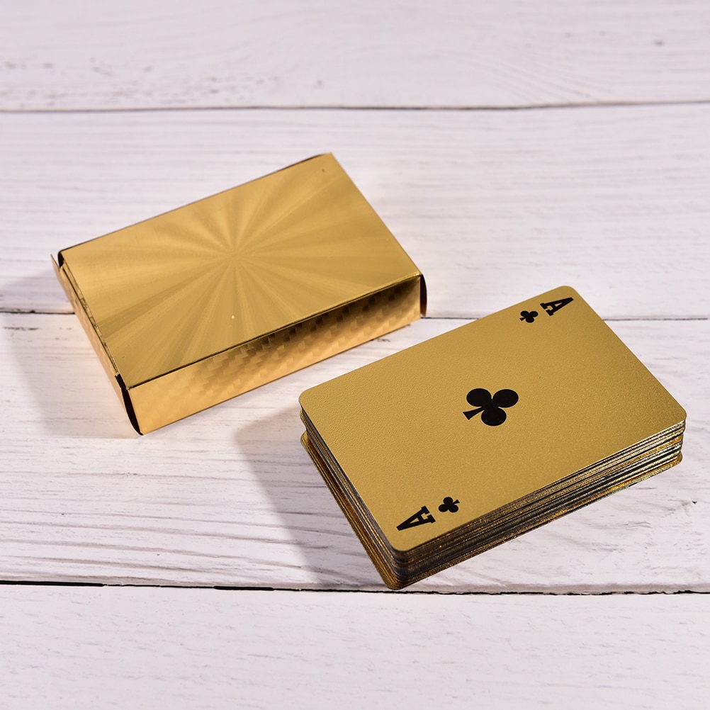 Luxurious Gold Plated Playing Cards