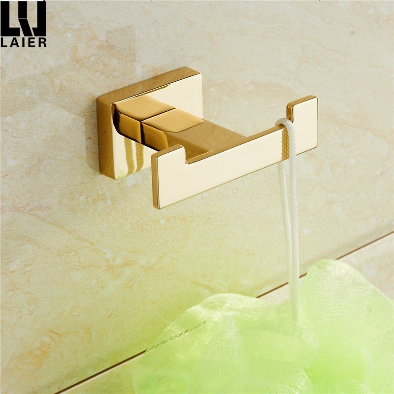 Luxurious Metal Robe Hook (2 pcs)