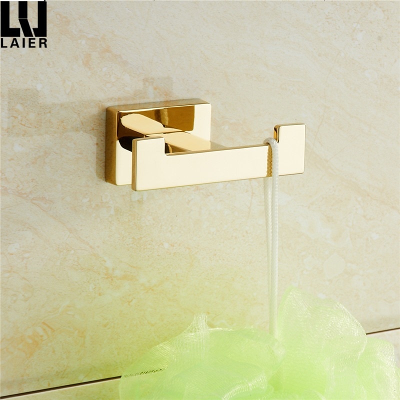 Luxurious Metal Robe Hook (2 pcs)