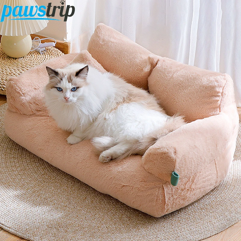 Luxury Cat Bed Sofa Winter Warm Cat Nest Pet Bed for Small Medium Dogs Cats Comfortable Plush Puppy Bed Pet Supplies Luxury Cat Bed Sofa Winter Warm Cat Nest Pet Bed for Small Medium Dogs Cats Comfortable Plush Puppy Bed Pet Supplies