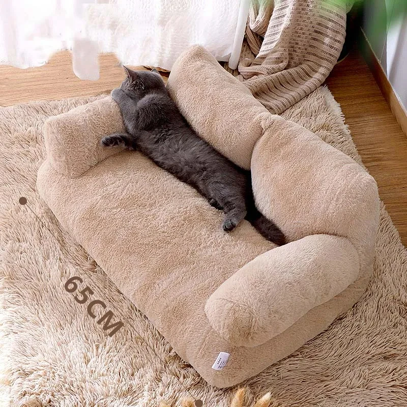 Luxury Cat Bed Sofa Winter Warm Cat Nest Pet Bed for Small Medium Dogs Cats Comfortable Plush Puppy Bed Pet Supplies Luxury Cat Bed Sofa Winter Warm Cat Nest Pet Bed for Small Medium Dogs Cats Comfortable Plush Puppy Bed Pet Supplies