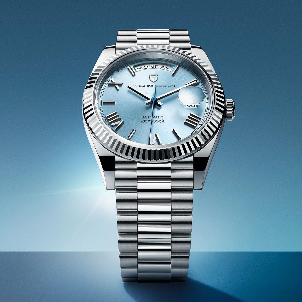 Luxury Design DD36 Men's Watches Luxury Automatic Watch Men AR Sapphire Glass Mechanical Wristwatch Men 10Bar ST16 Movt