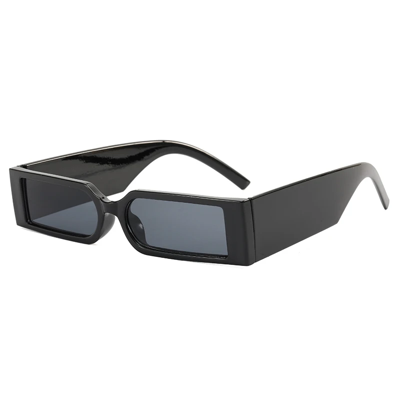 Luxury Rectangle Fashion Sunglasses Man Hip Hop Vintage Designer Black Shades Sun Glasses Small Frame Personality UV400 Luxury Rectangle Fashion Sunglasses Man Hip Hop Vintage Designer Black Shades Sun Glasses Small Frame Personality UV400