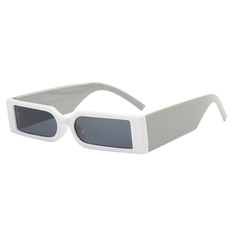Luxury Rectangle Fashion Sunglasses Man Hip Hop Vintage Designer Black Shades Sun Glasses Small Frame Personality UV400 Luxury Rectangle Fashion Sunglasses Man Hip Hop Vintage Designer Black Shades Sun Glasses Small Frame Personality UV400