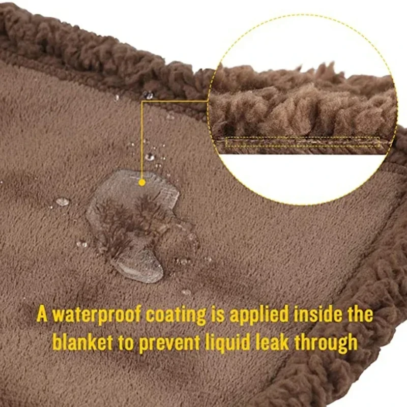 Luxury Shaggy Couple's Blanket – Four SeasonsWaterproof Thickened Warm Blanket for Sofa, Bed, Nap | Comfortable design Luxury Shaggy Couple's Blanket – Four SeasonsWaterproof Thickened Warm Blanket for Sofa, Bed, Nap | Comfortable design