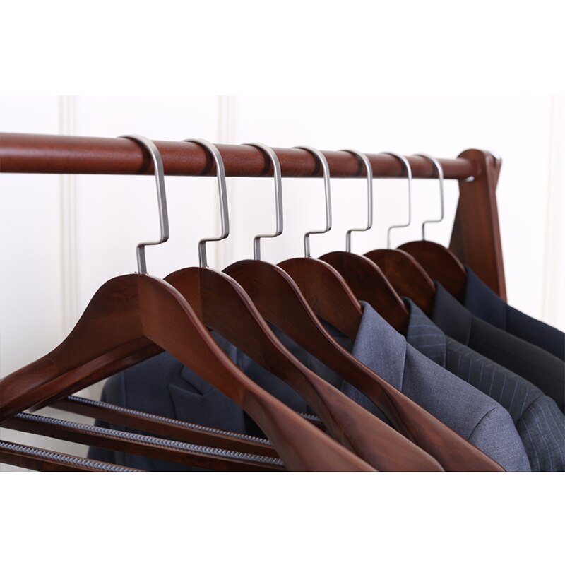 Luxury Solid Wooden Clothes Hanger Set