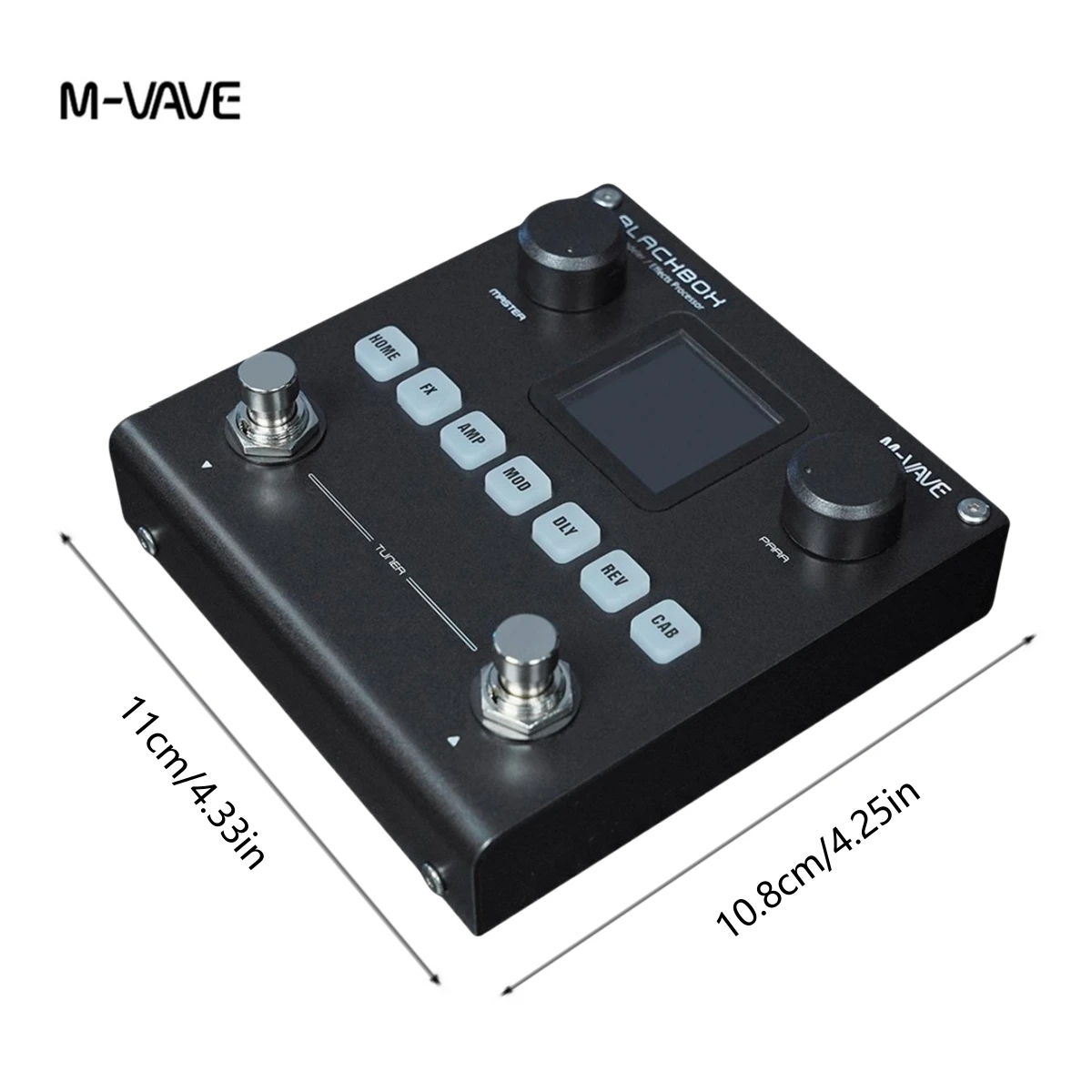 M-VAVE Blackbox Guitar / Bass AMP Modeler Multi Effects Processor Rechargeable for Electric Guitar Bass M-VAVE Blackbox Guitar / Bass AMP Modeler Multi Effects Processor Rechargeable for Electric Guitar Bass