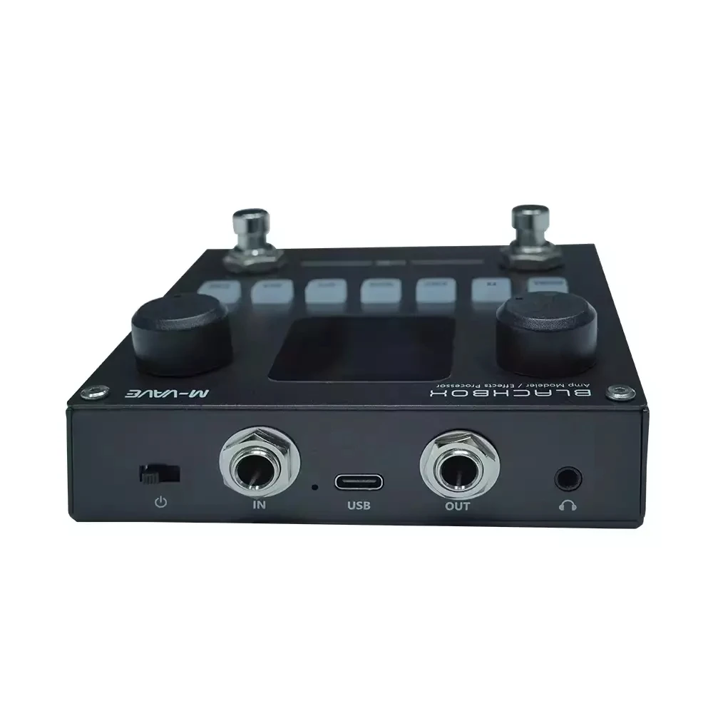 M-VAVE Blackbox Guitar / Bass AMP Modeler Multi Effects Processor Rechargeable for Electric Guitar Bass M-VAVE Blackbox Guitar / Bass AMP Modeler Multi Effects Processor Rechargeable for Electric Guitar Bass