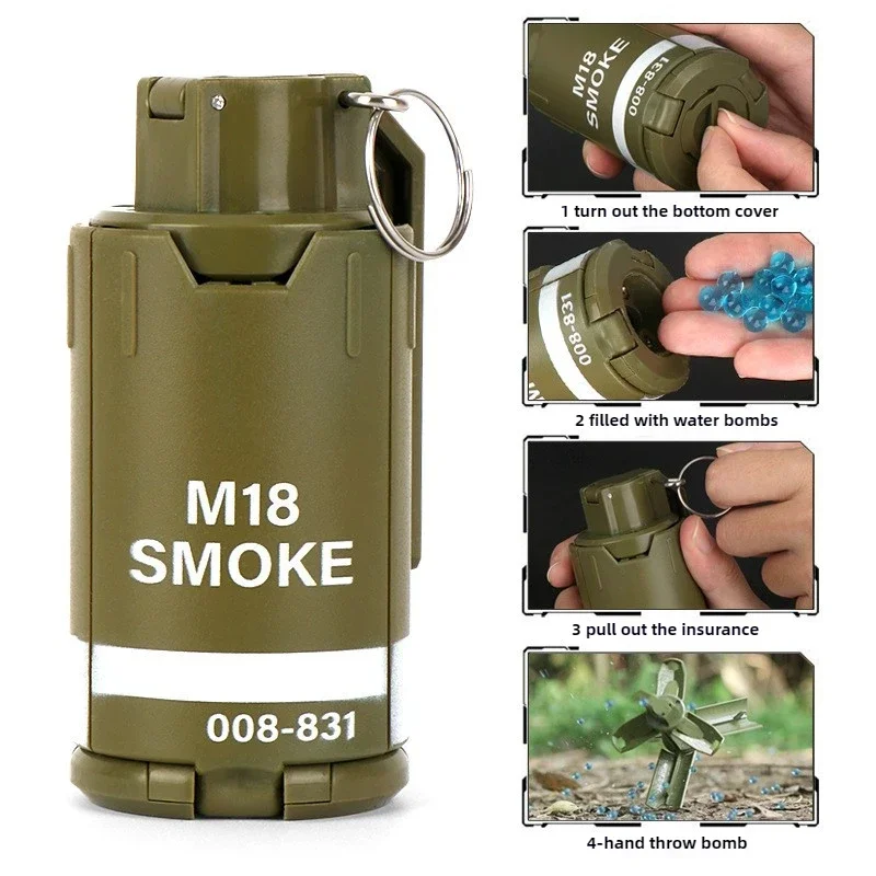 M18 Smoke VPN Ssive Hydrogel Grenade for Adults and Kids CSGO Outdoor Toys Perfect for Tactical Gaming Enthusiasts M18 Smoke VPN Ssive Hydrogel Grenade for Adults and Kids CSGO Outdoor Toys Perfect for Tactical Gaming Enthusiasts