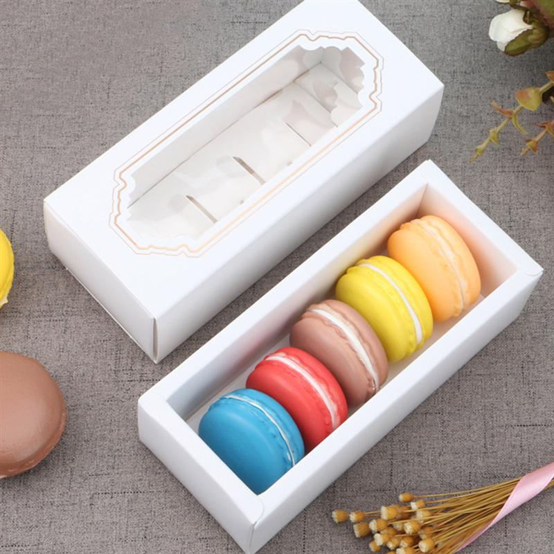 Macaron Box Packaging with Clear Window (30 pcs) Macaron Box Packaging with Clear Window (30 pcs)