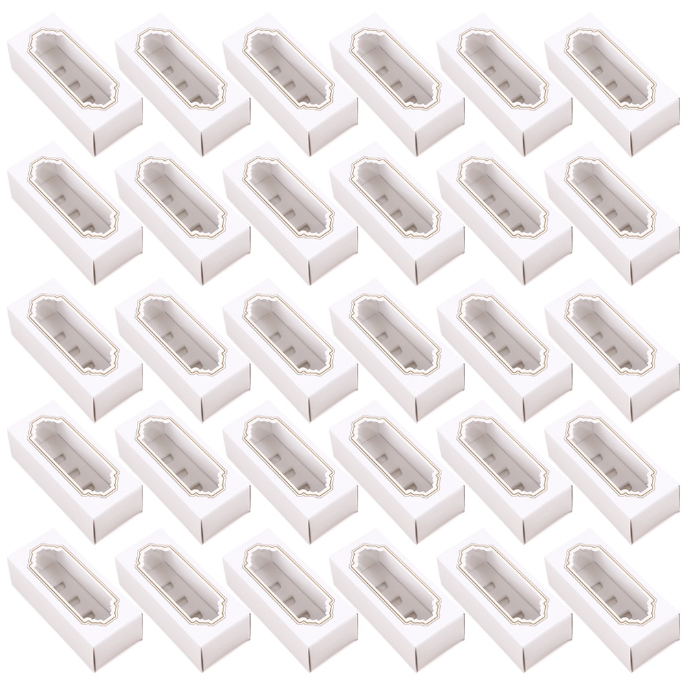 Macaron Box Packaging with Clear Window (30 pcs) Macaron Box Packaging with Clear Window (30 pcs)