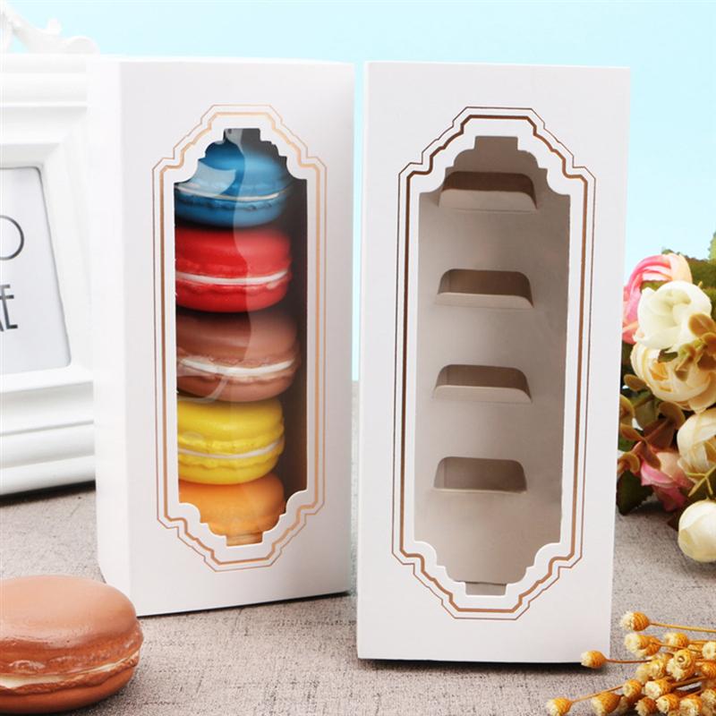 Macaron Box Packaging with Clear Window (30 pcs) Macaron Box Packaging with Clear Window (30 pcs)