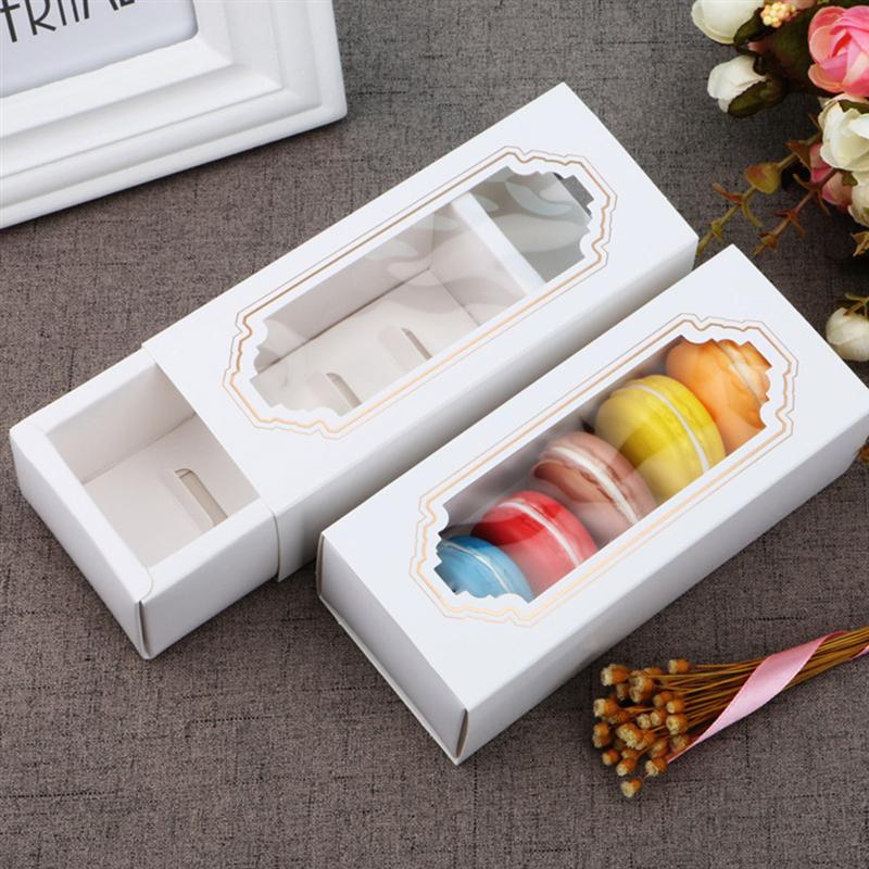 Macaron Box Packaging with Clear Window (30 pcs) Macaron Box Packaging with Clear Window (30 pcs)
