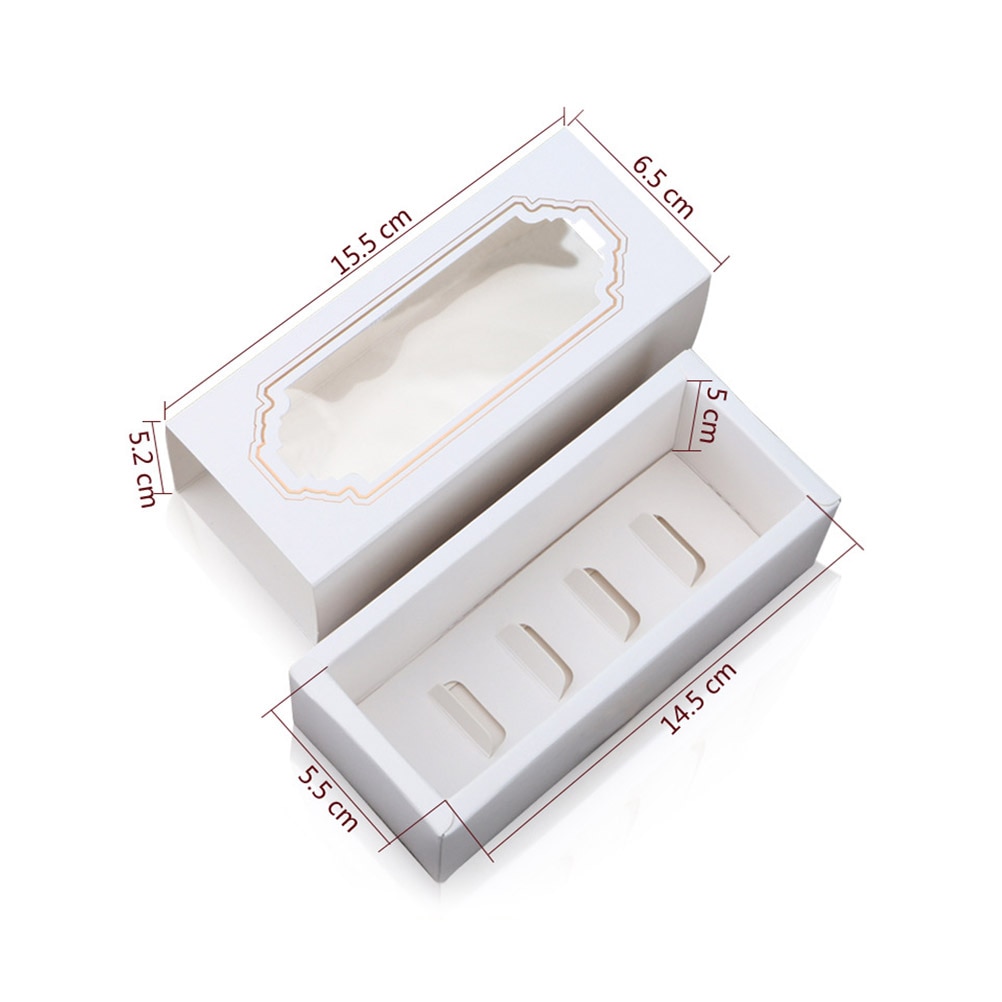 Macaron Box Packaging with Clear Window (30 pcs) Macaron Box Packaging with Clear Window (30 pcs)