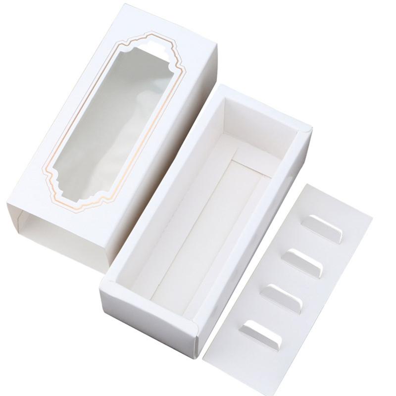 Macaron Box Packaging with Clear Window (30 pcs) Macaron Box Packaging with Clear Window (30 pcs)