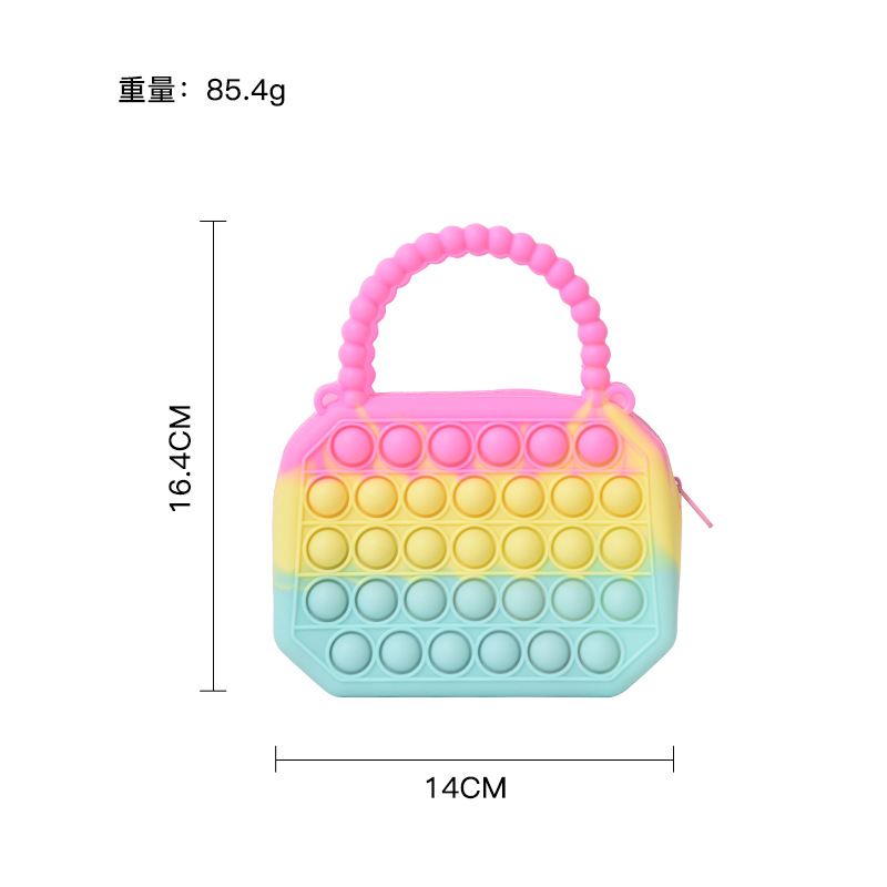Macaron Color Pop It Fidget Purse Macaron Color Pop It Fidget Purse